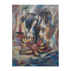 'Fairy' – Acrylic on Canvas (18 x 24 inches)